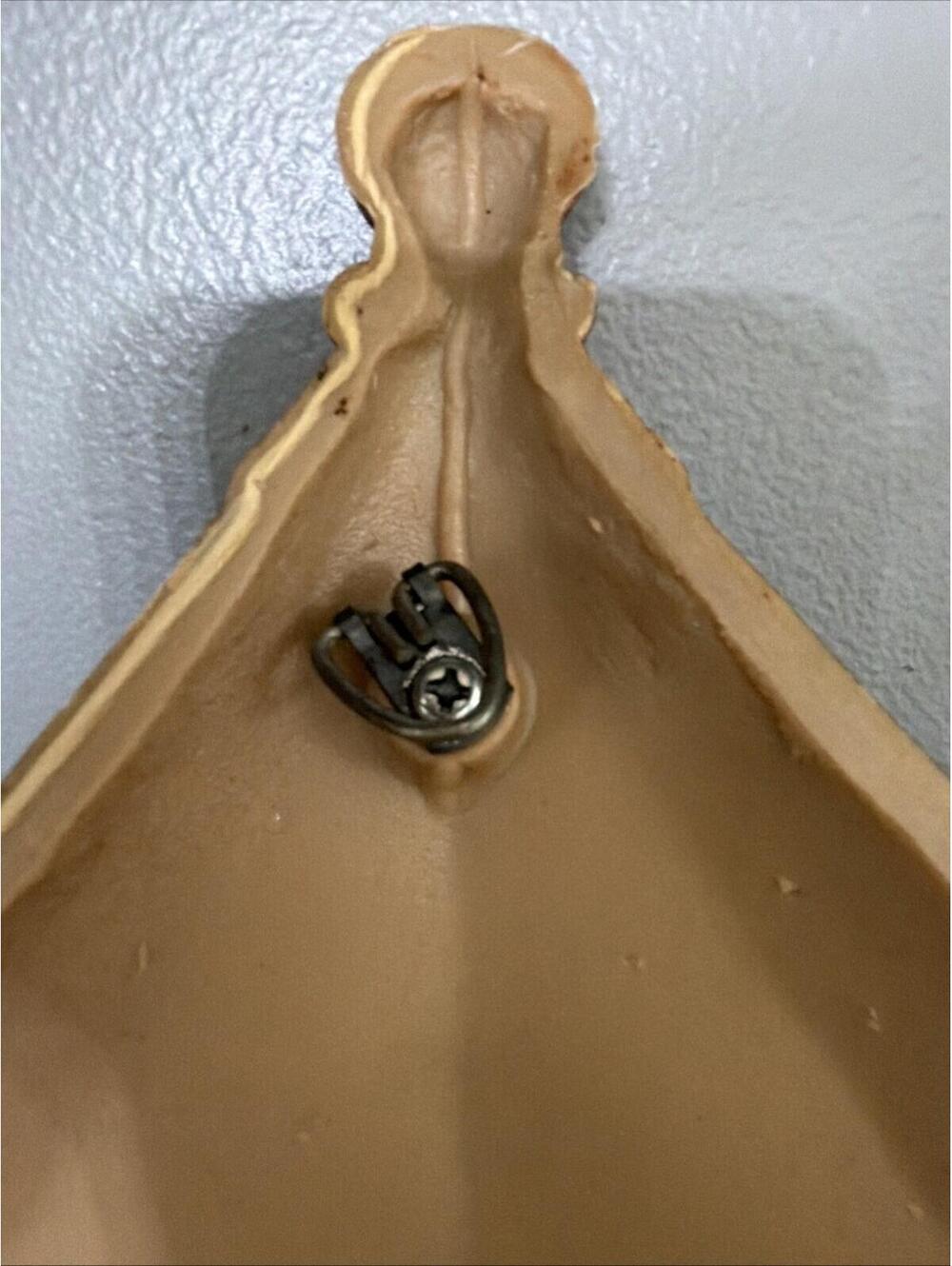 VTG 3D Horse Carousel Decorative Wall Art 1979 Universal Statuary Weird Creepy - Picture 9 of 10